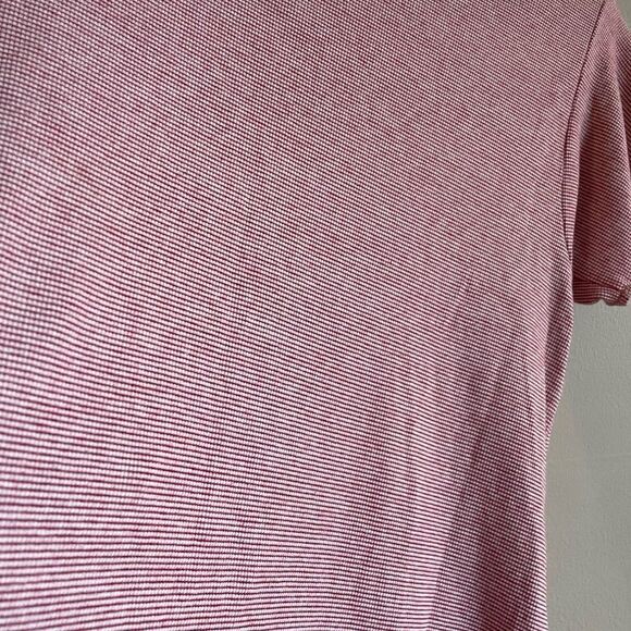 Zara Girls red and white checkered short sleeve shirt - Picture 4 of 10